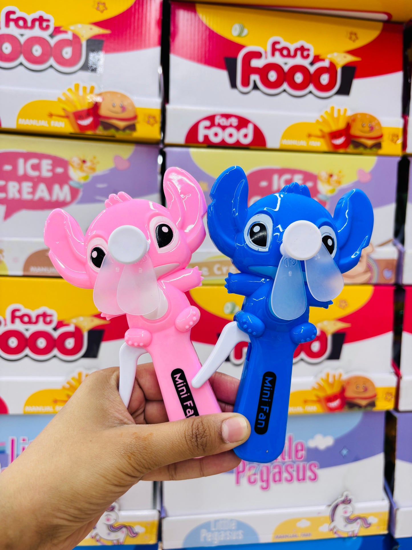 Cute Mini Fan (Hand Pressure)