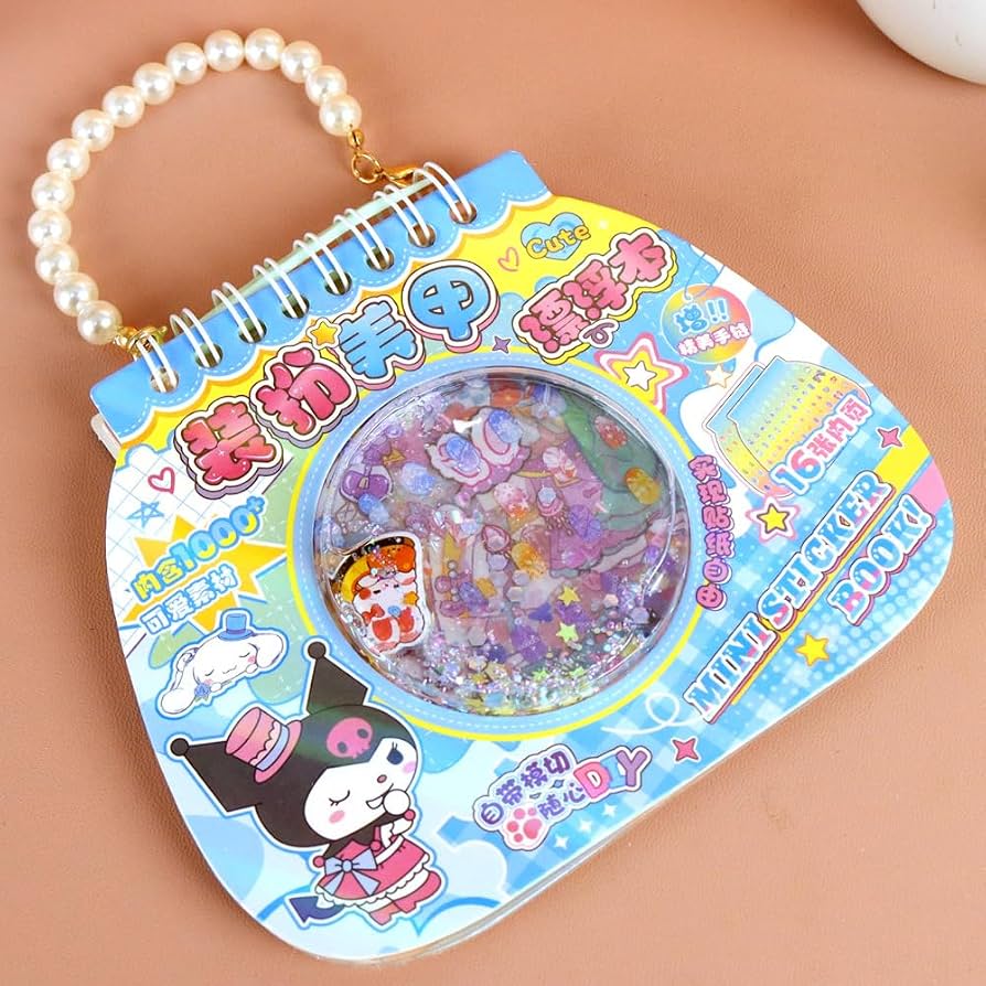 Cute DIY Mini Sticker Activity Book