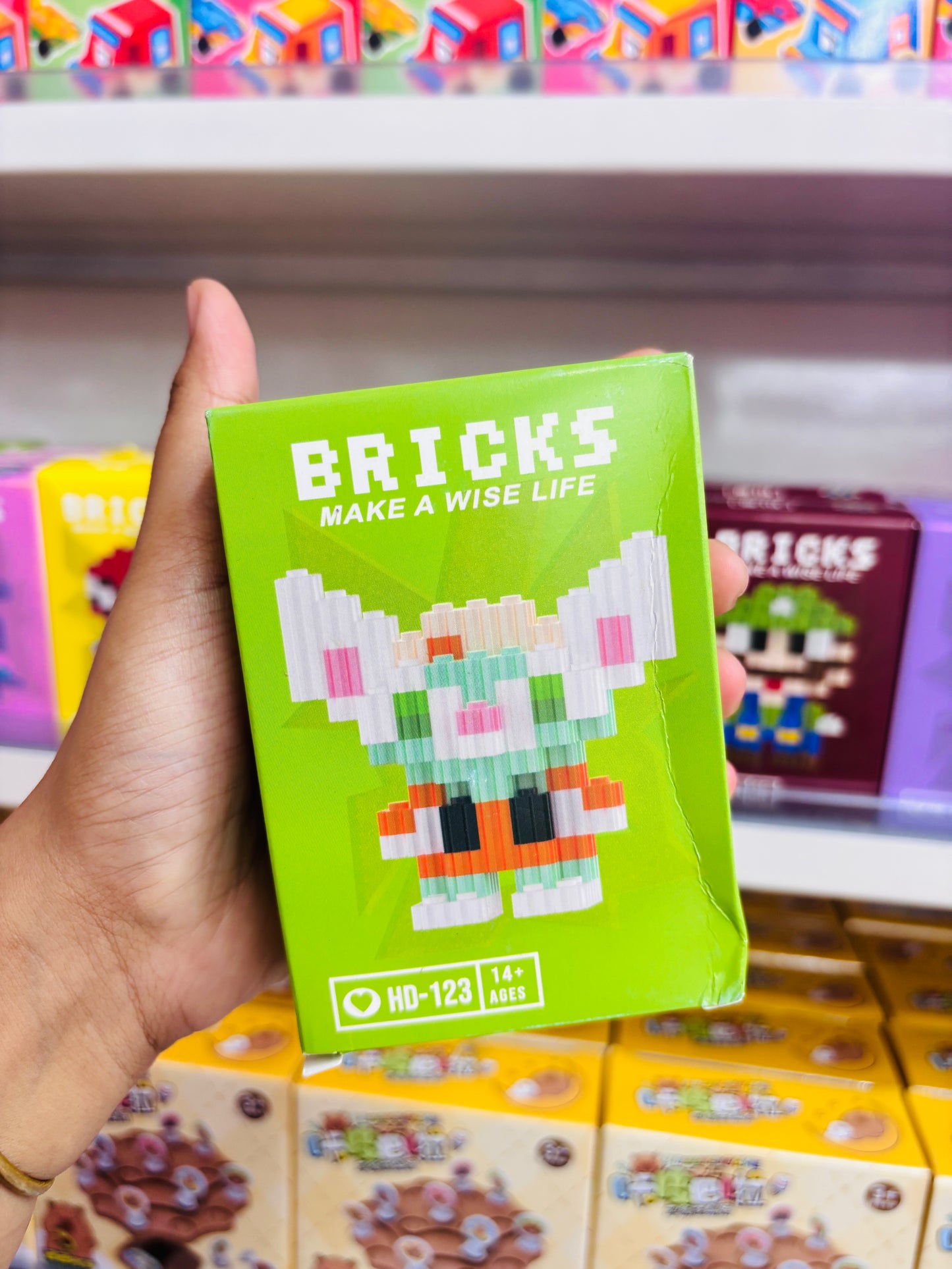 Pixel Character Mini Building Blocks