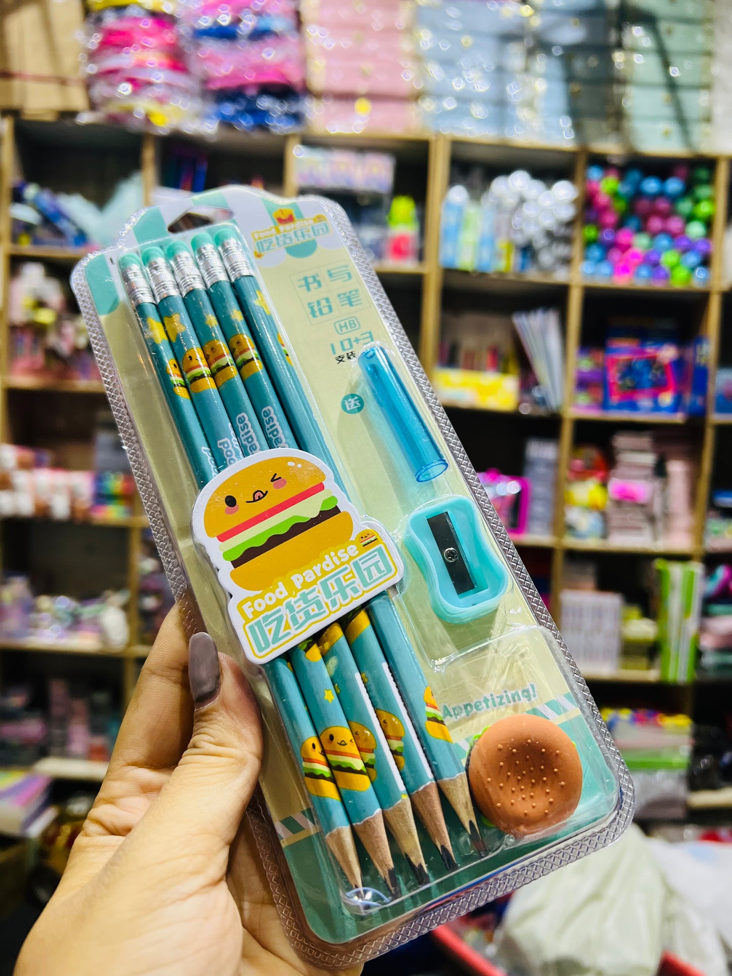 Foodie Pencil Set