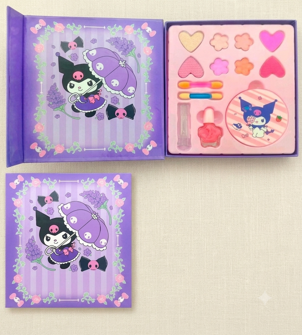 Kuromi Sparkle Makeup Set