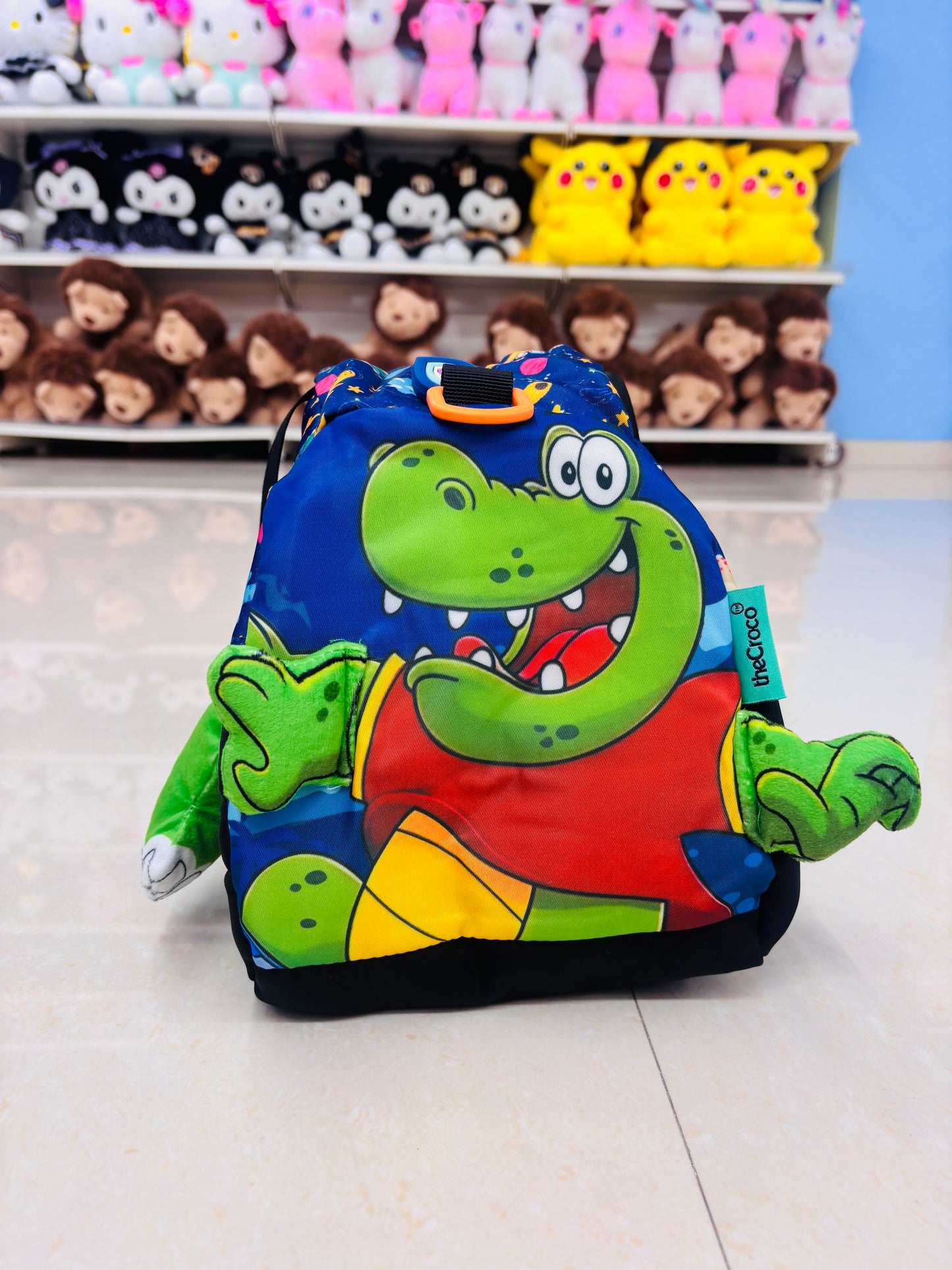 Premium 3D Croco Duffle Bag