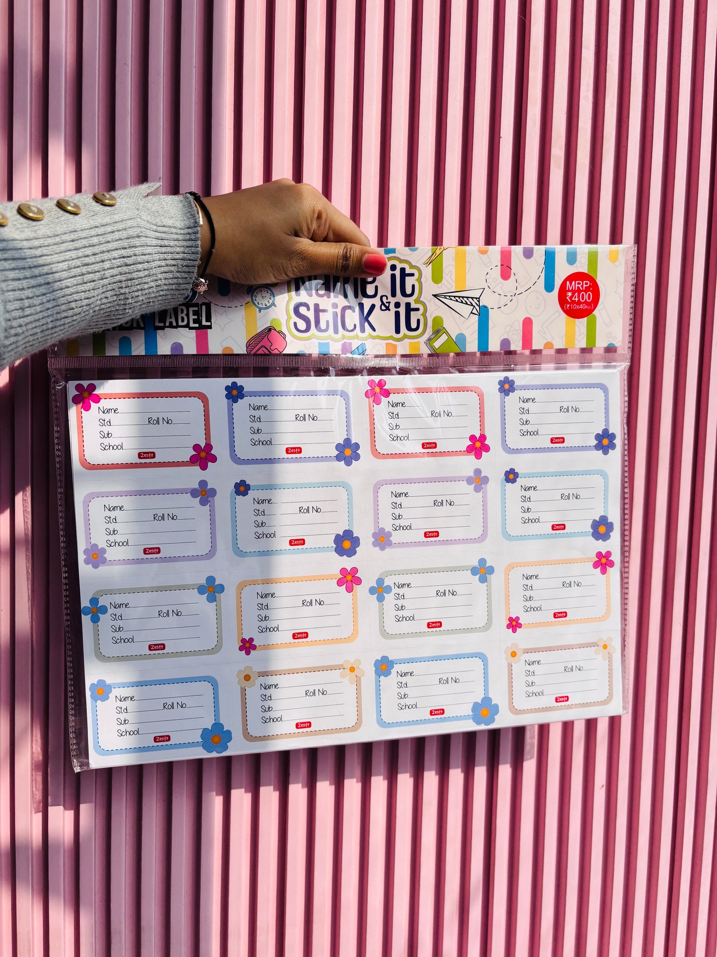 Name it Stick it (Name Sticker 40pcs)