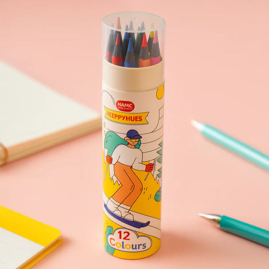 Color Burst Pencils (12 Shades)