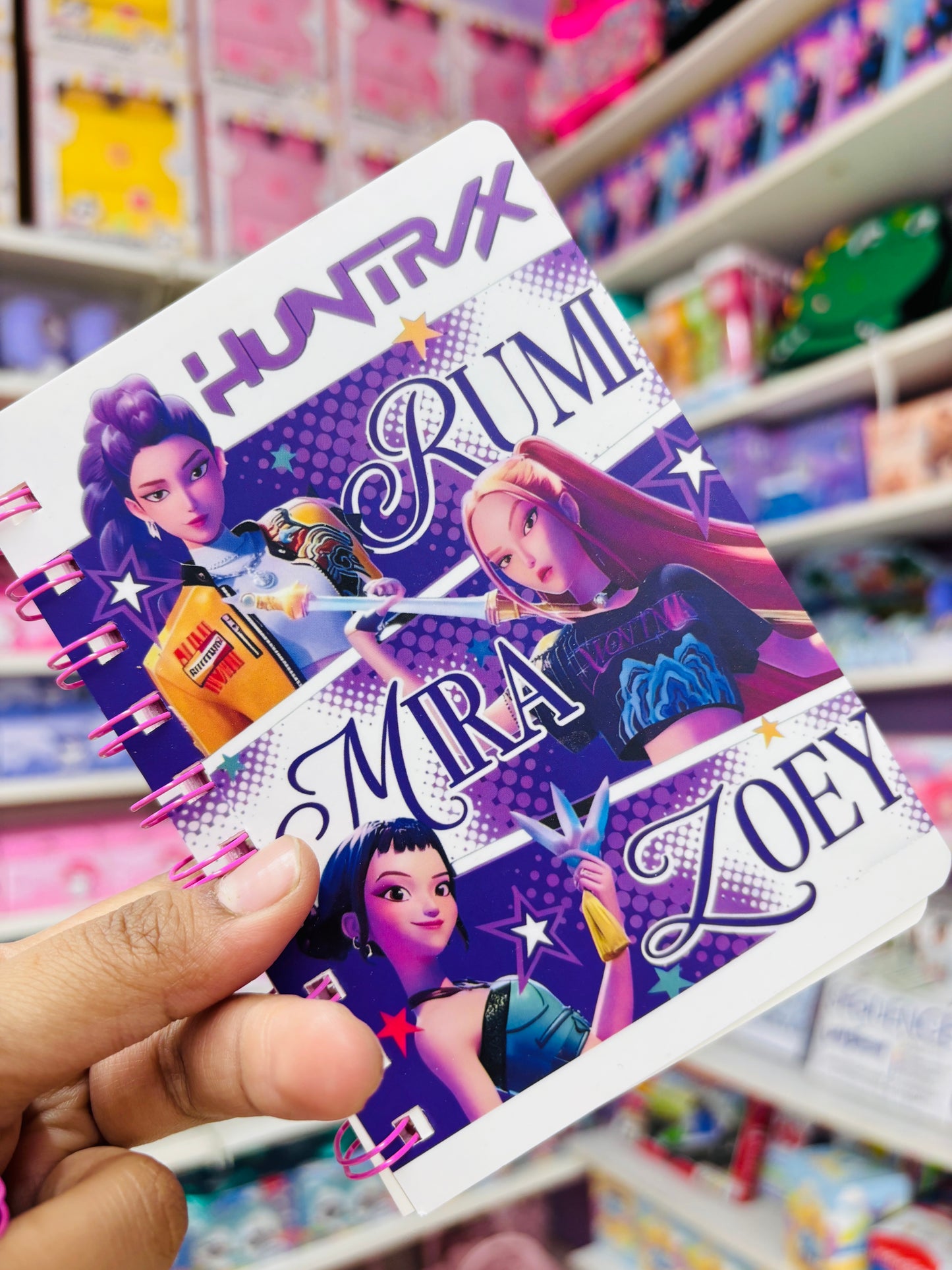 K Pop Mini Notebook