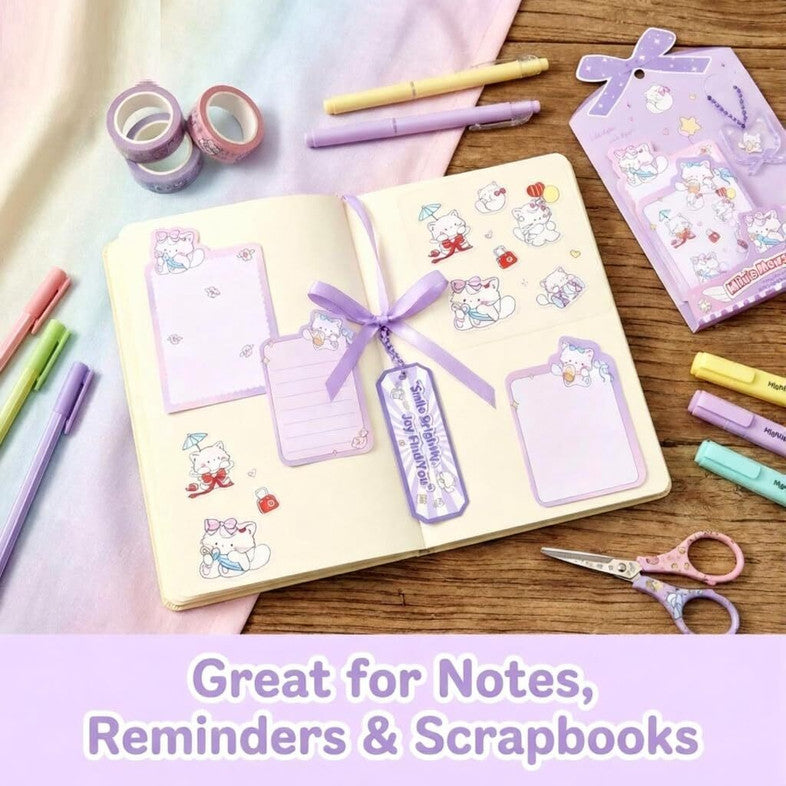 Milu's Mews & Magic Sticky Note