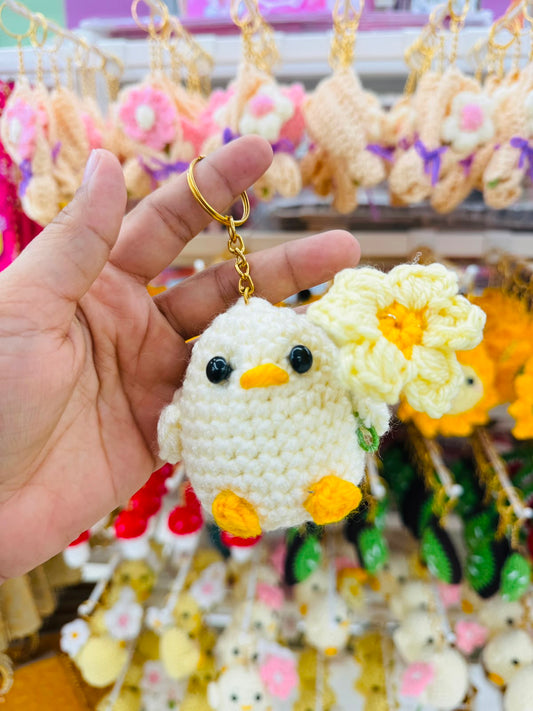 Cute Crochet Keychain