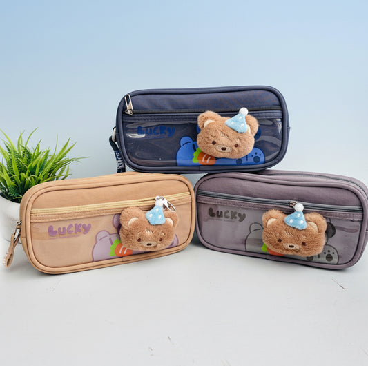 3D Plush Bear Pouch ( 6043 )