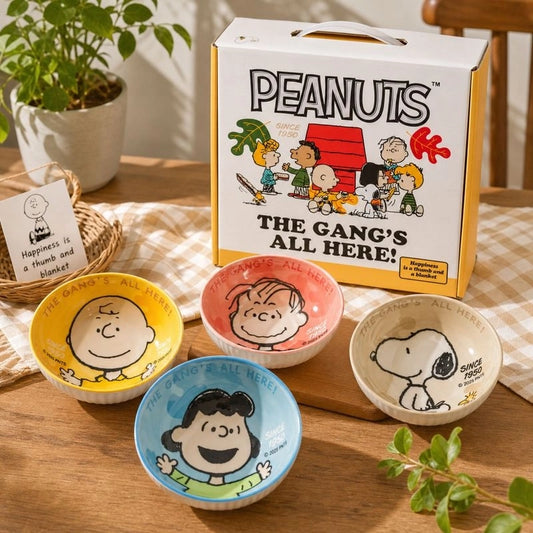 Snoopy Ceramic Bowl Set