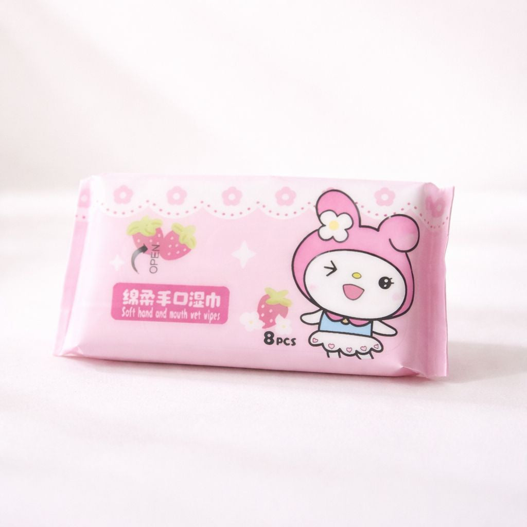 Kawaii Pocket Wet Wipe