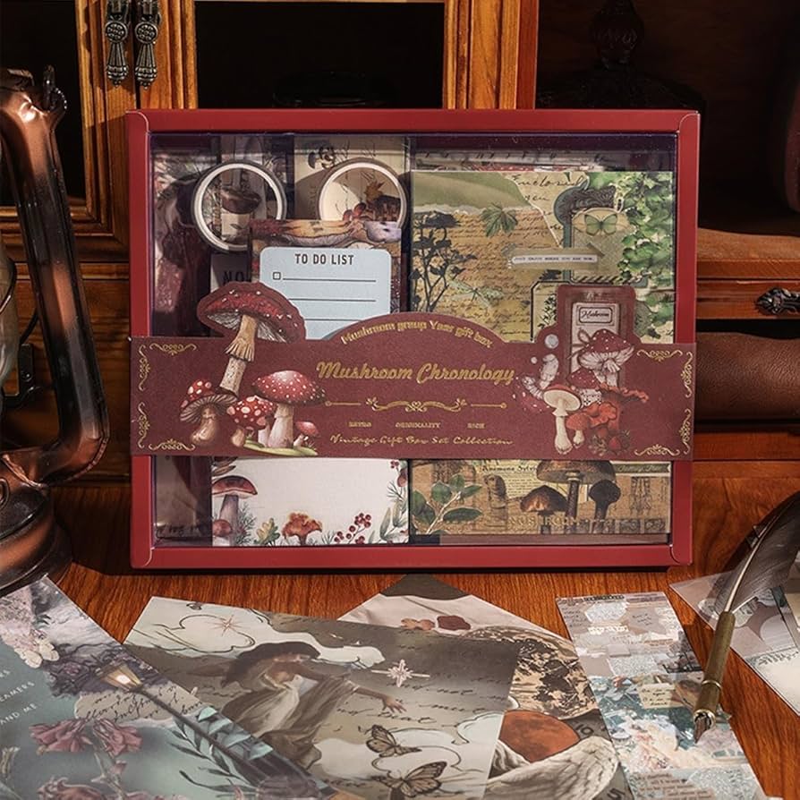 Paper Vintage Aesthetic Scrapbook Kit