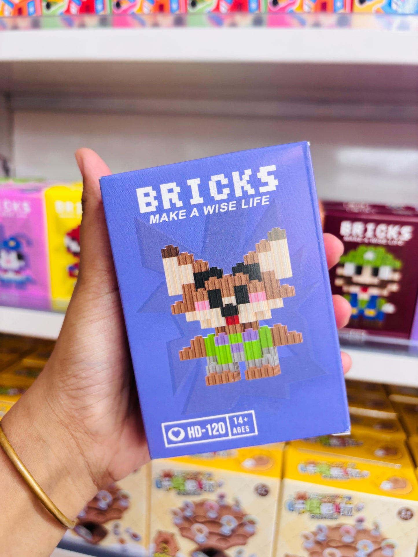 Pixel Character Mini Building Blocks