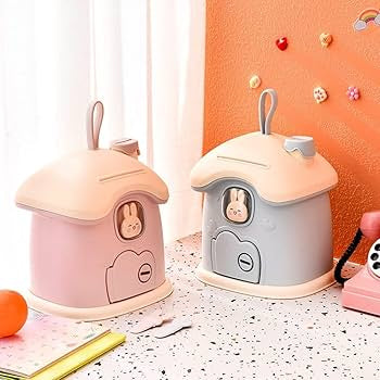 Bunny Hut Piggy Bank