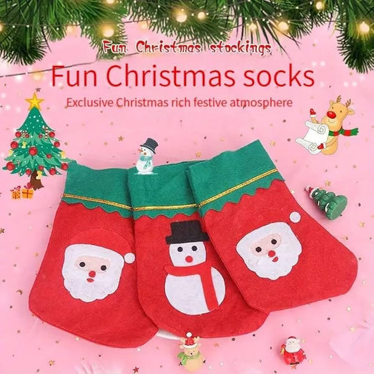 Mini Christmas Santa Sock