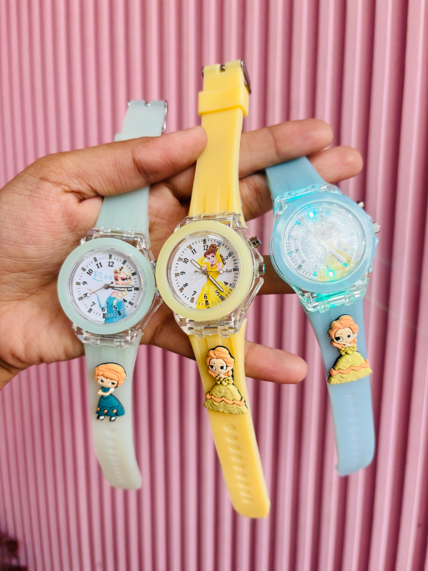 Character 3D Strap Light Watch