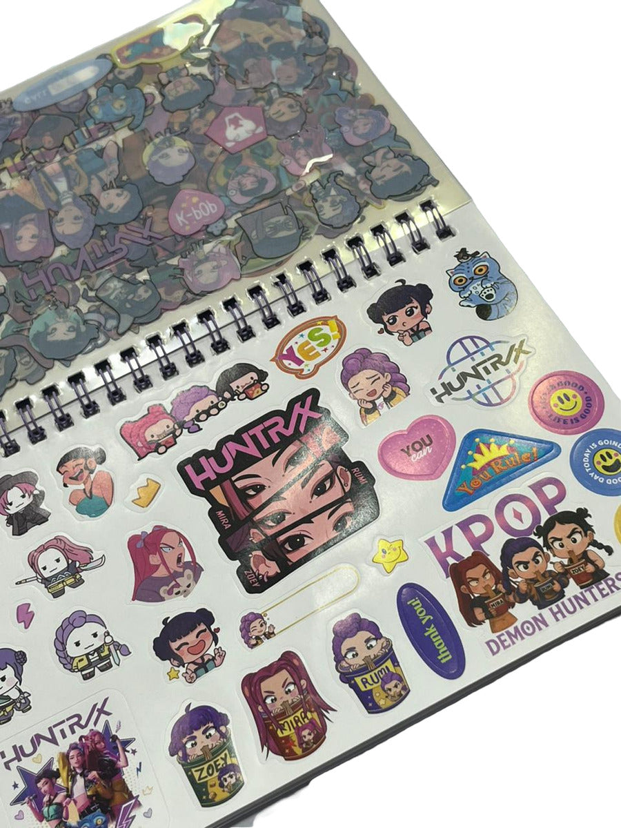 K Pop Demon Hunter Sticker Book