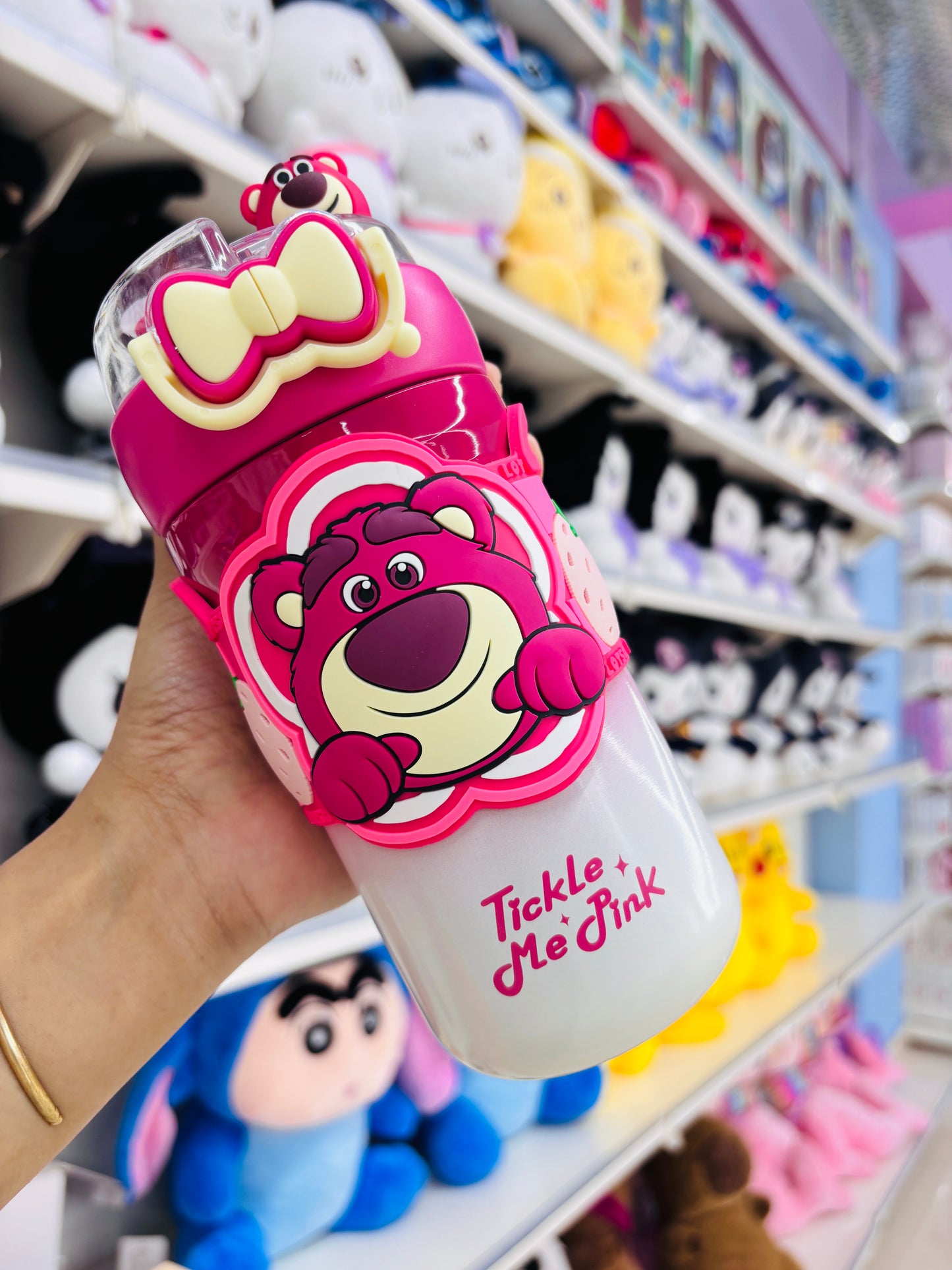 Kawaii Insulated Dual Sipper Water Bottel 500ml