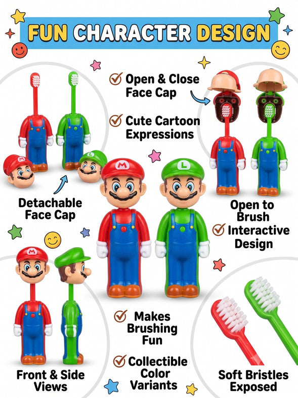 Mario - Baby Toothbrush