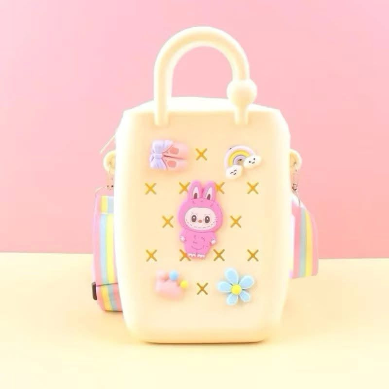 Labubu Sling Bag with Charms