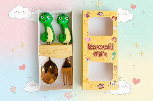 Kawaii Animal Cutlery Set