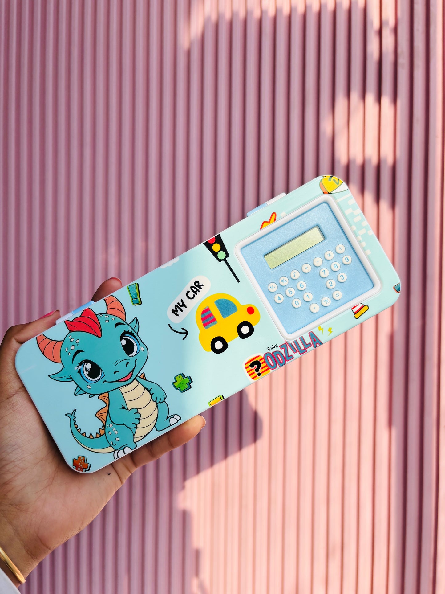 Pencil Box with Calculator