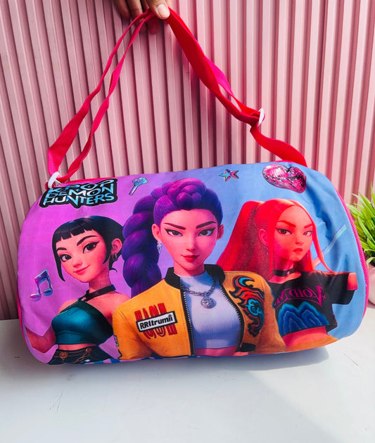 K Pop Demon Hunters Duffle Bag For Kids