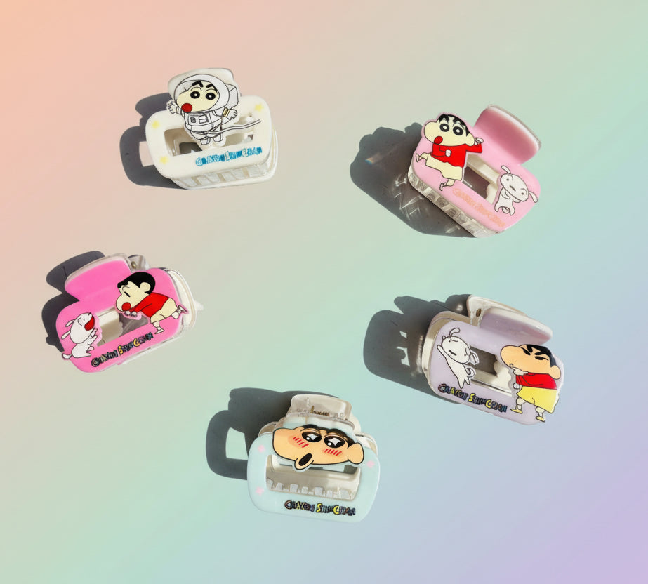 Shinchan Character Hair Clips