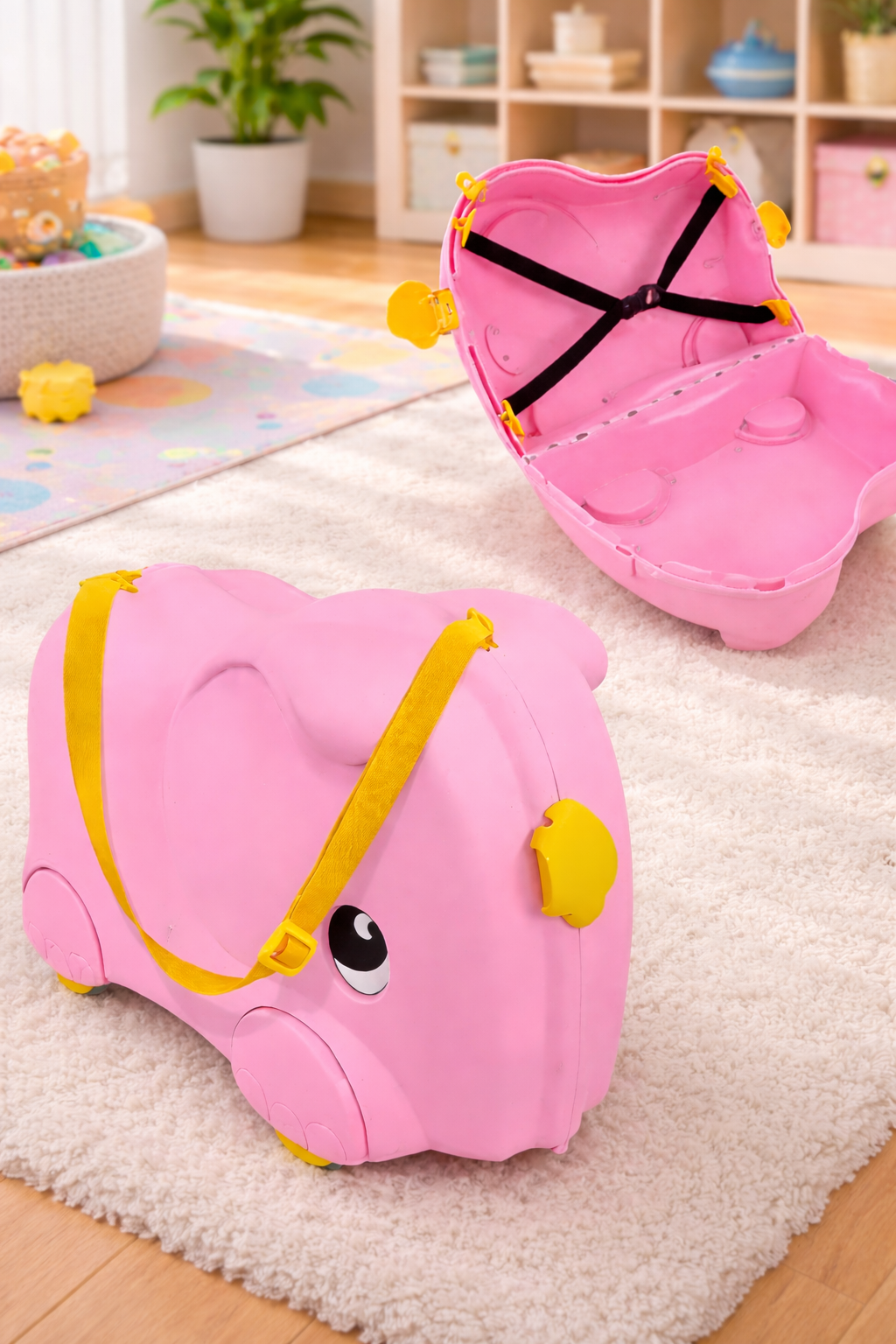 Elephant Ride-On Kids Suitcase