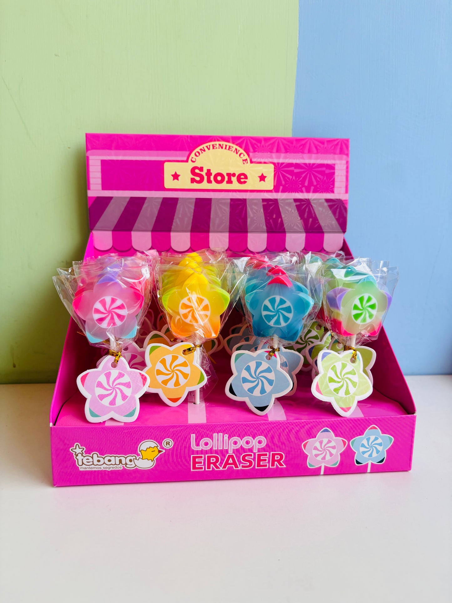 Lollipop Eraser for Kids