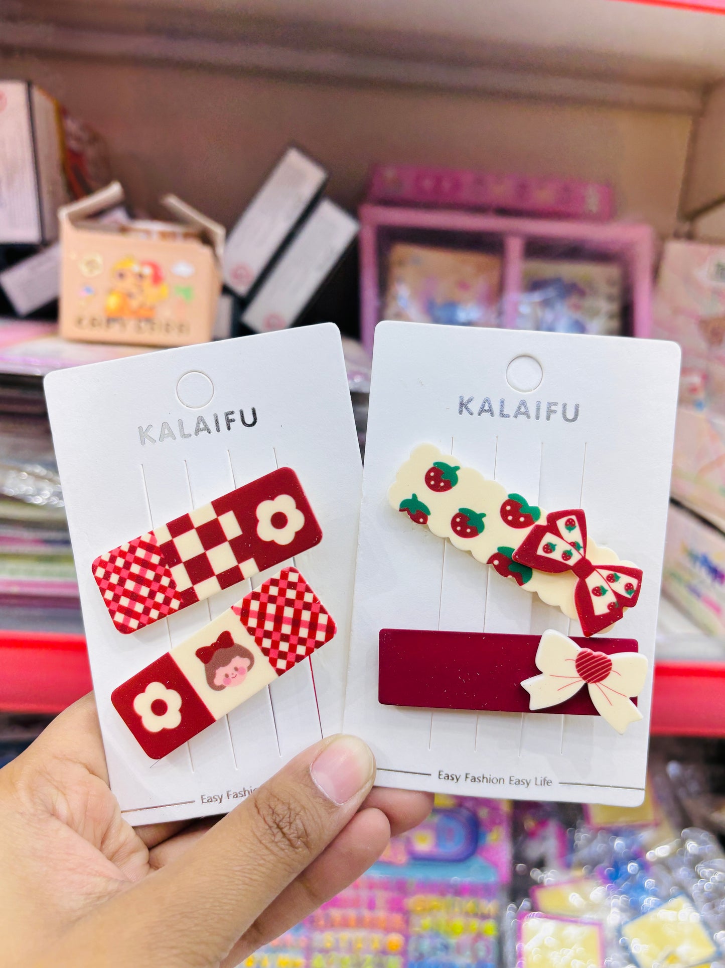 Mini Fashion Snap Clips