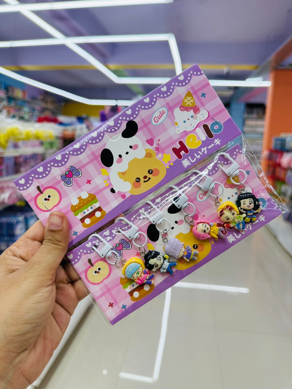 Lovely Mini Keychains (Set of 6)
