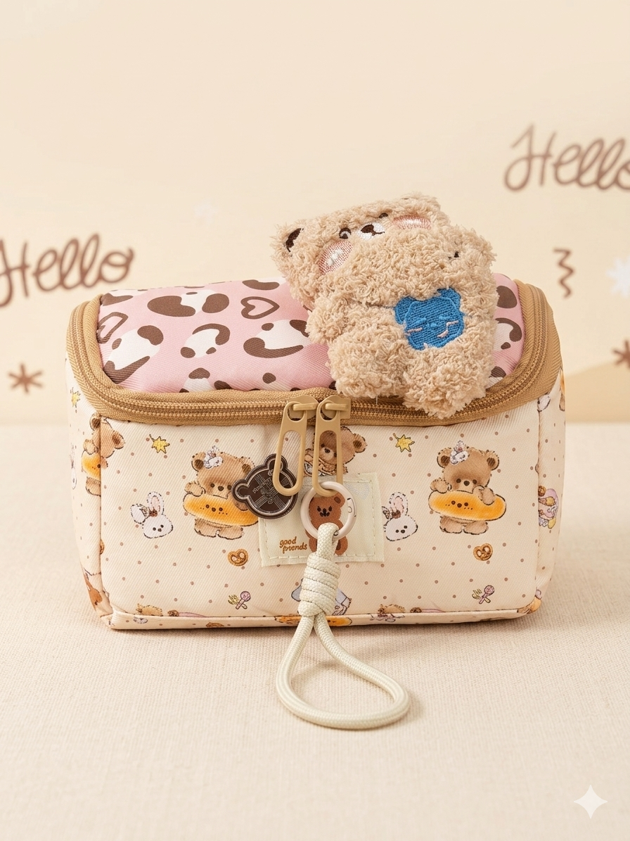 Kawaii Teddy Pouch