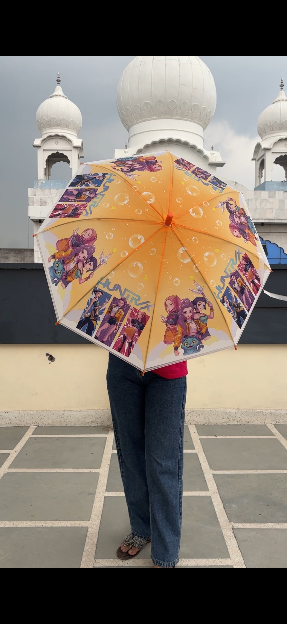 Cute Kids Cartoon Umbrella