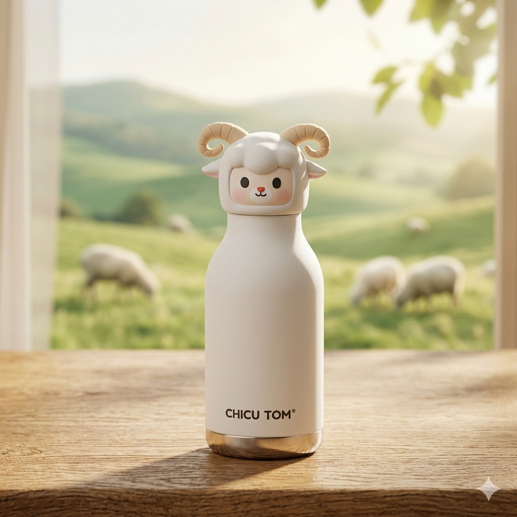 Kawaii Animal Bottle 480ml