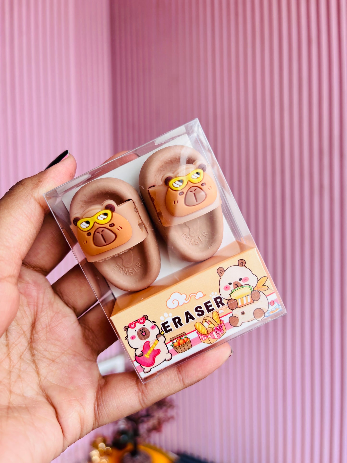 Cute Slipper Eraser
