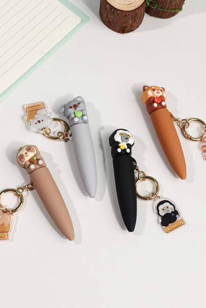 Kawaii Character Bestie Charm Gel Pen