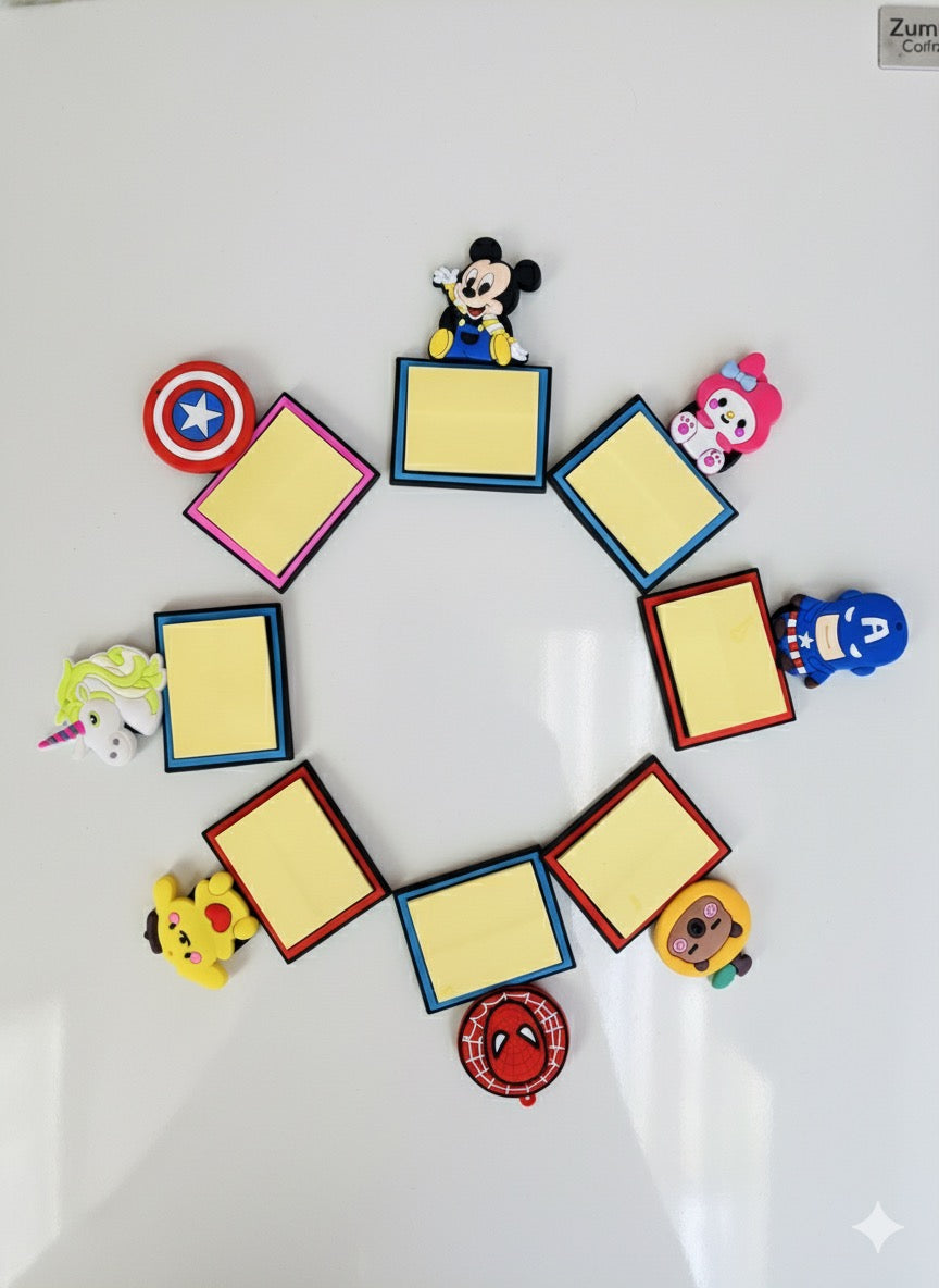 Mini Fridge Magnets Memo Pads