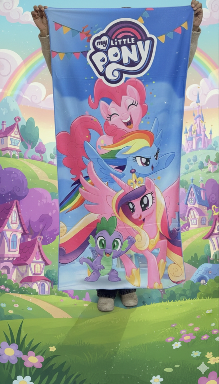 Ultra Soft Kids Cartoon Towel