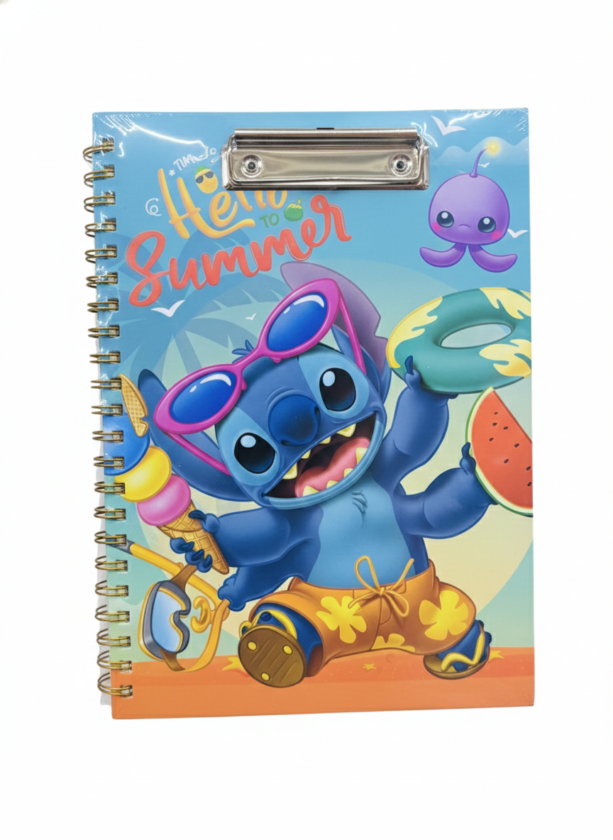Spiral Clipboard With Notebook