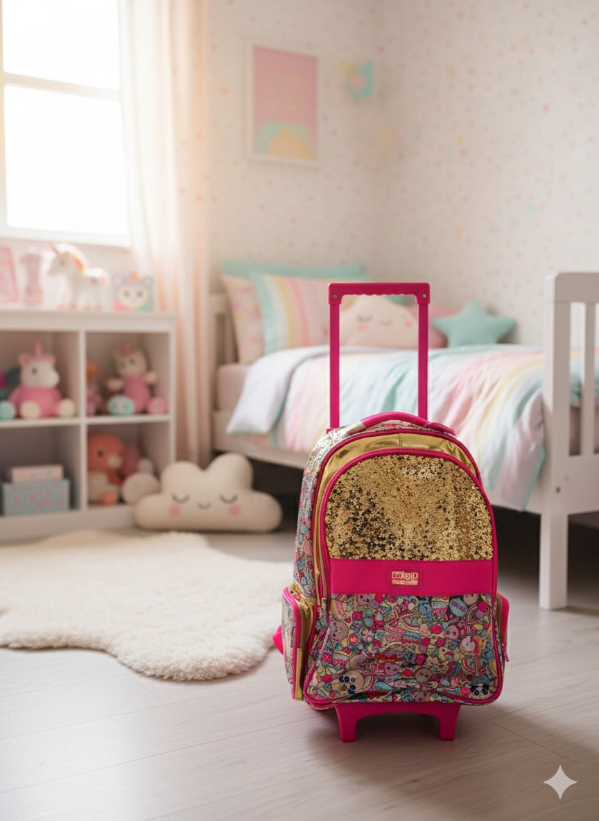 Rolling 18 Inch Trolley Backpack