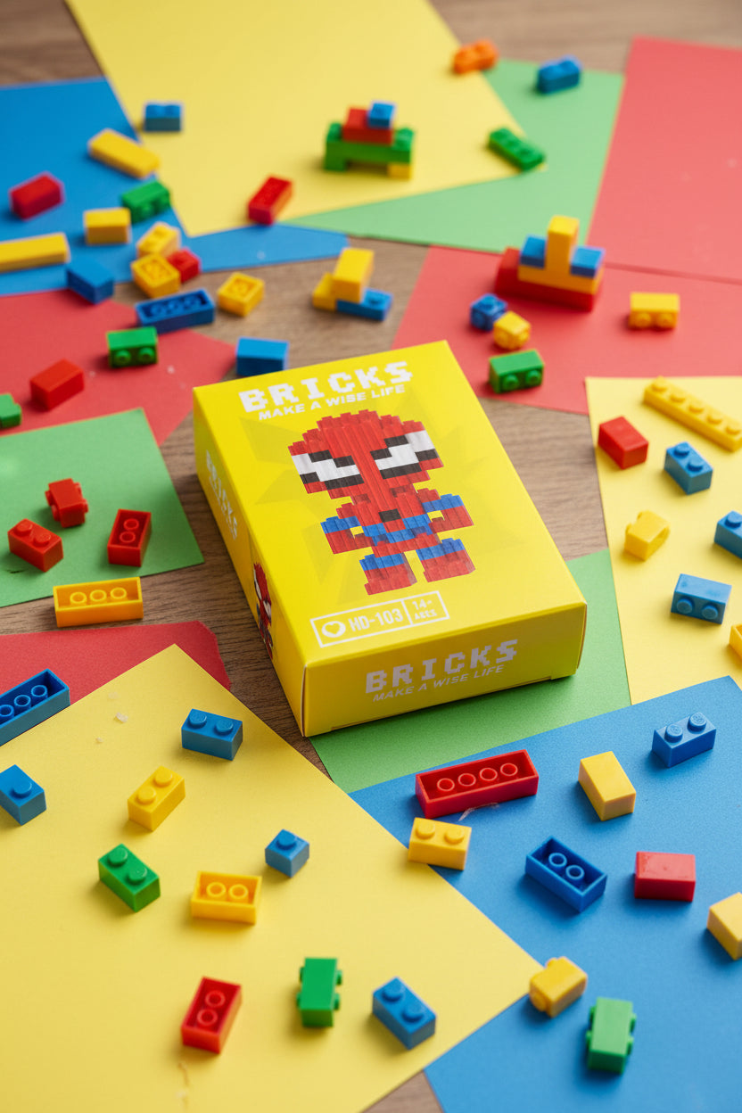 Pixel Character Mini Building Blocks