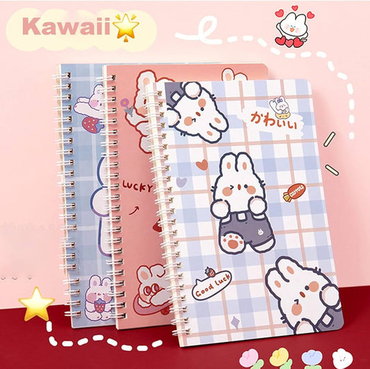 Kawaii Spiral Notebook