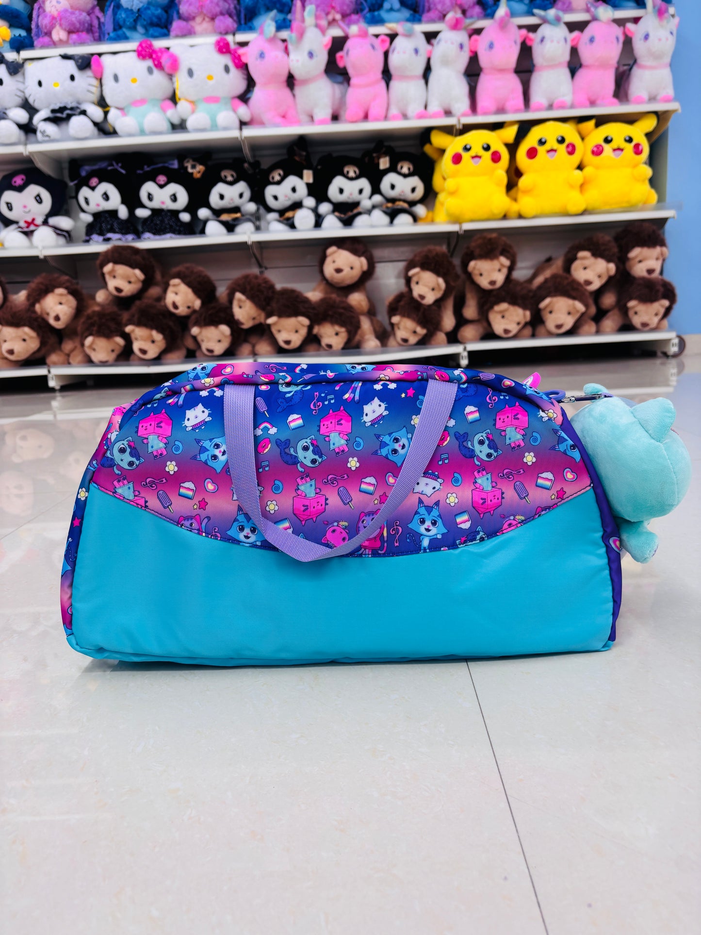 Premium 3D Croco Duffle Bag