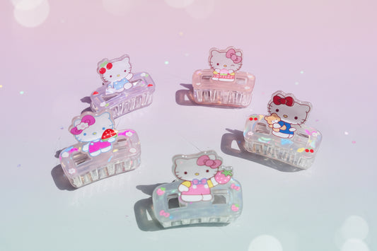 Hello Kitty Character Hair Clips