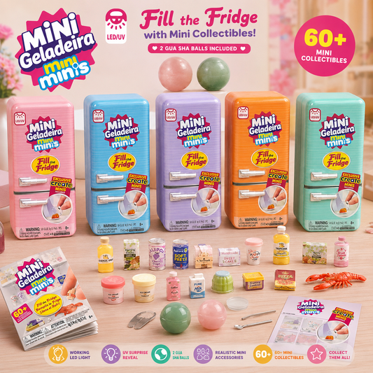 Mini Refrigerator + 2 Capsules