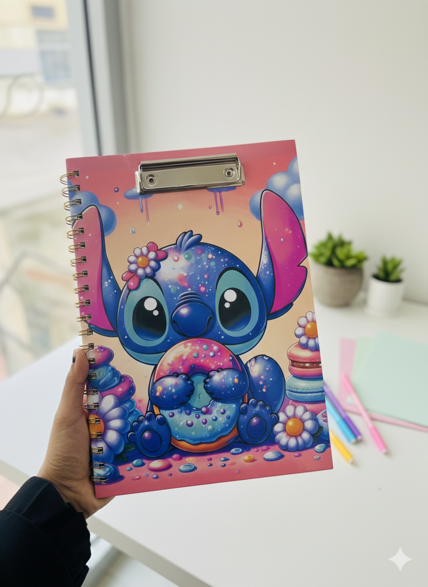 Spiral Clipboard With Notebook