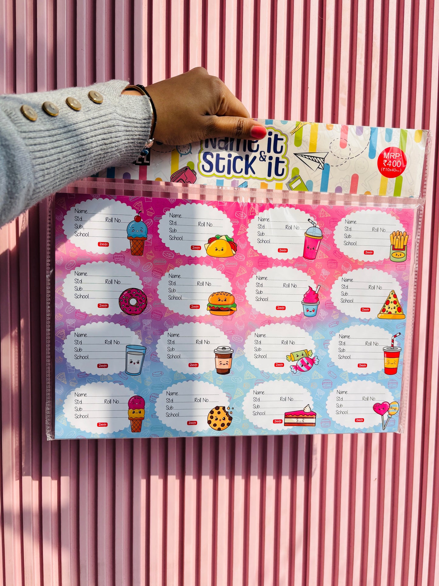 Name it Stick it (Name Sticker 40pcs)
