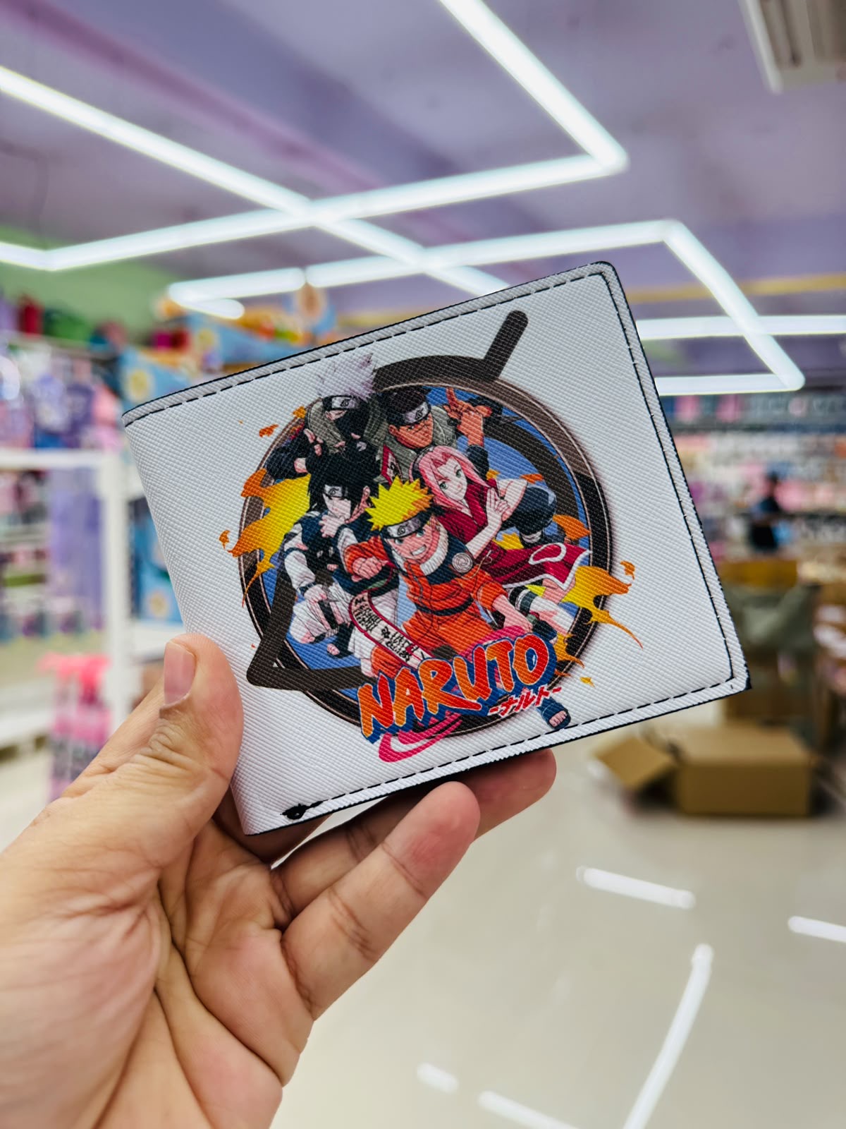Character Print Bi-Fold Wallet