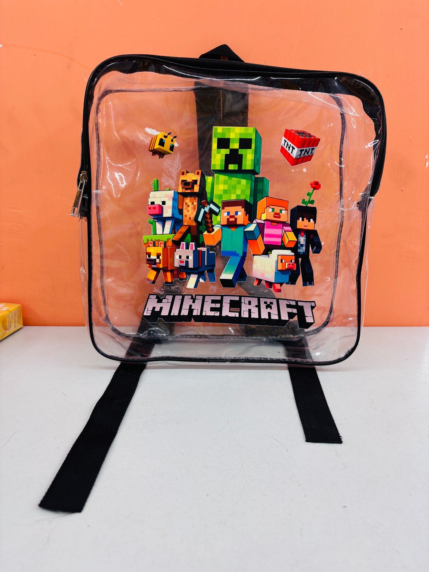 Kids Transparent Character Backpack