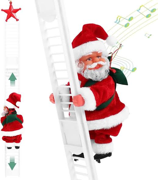 Climbing Santa